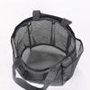 2021 Hanging Toiletry Bag Mesh Shower Bag Portable Wash Bags Quick Dry Cosmetic Bags Shower Organizer for Bathroom Beach Camping-WAYBIKER
