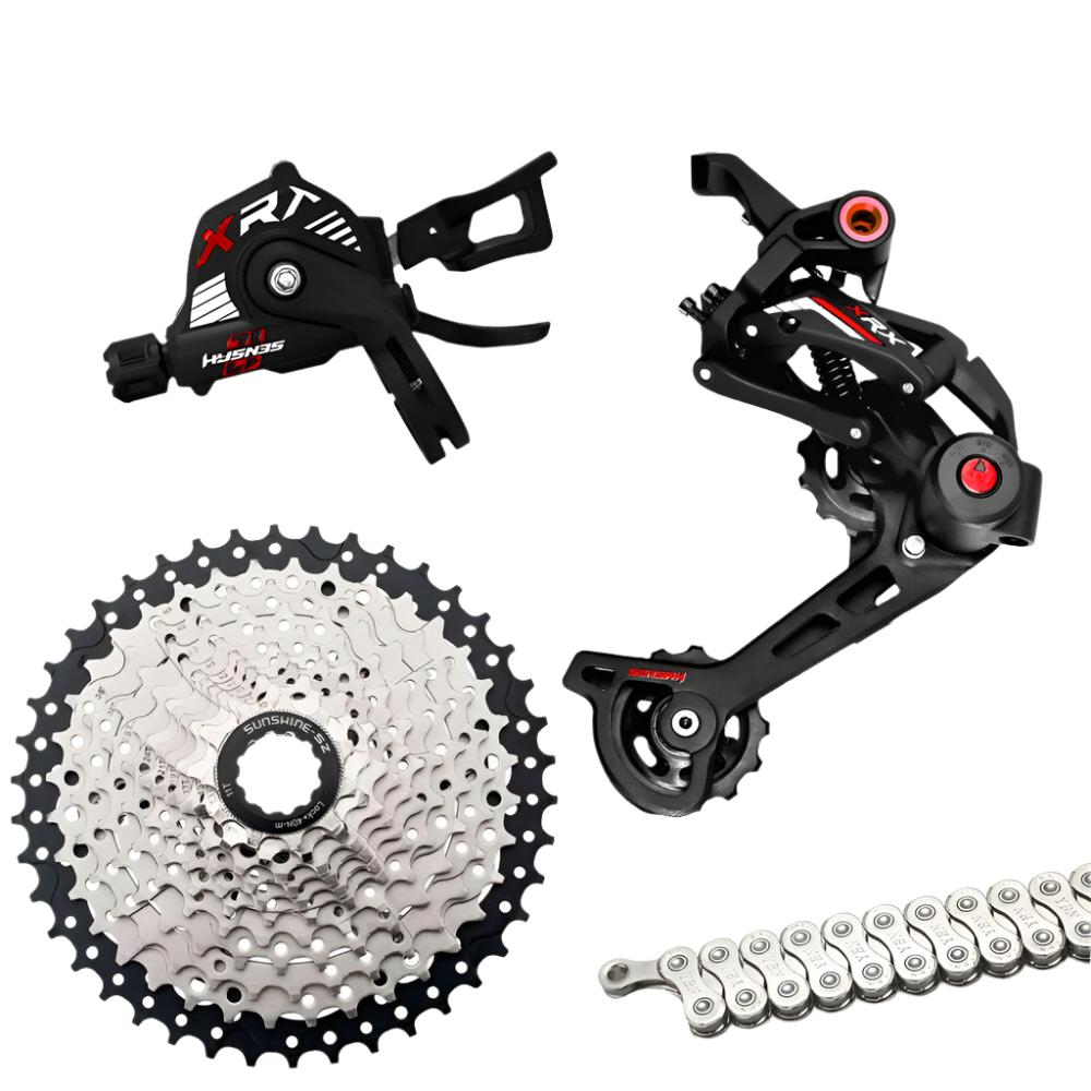 SENSAH XRX 1x12 Speed M9100 Mountain Bicycle Bike Derailleurs 50/52T   Flywheel YBN 12 Chain CASSETTE-WAYBIKER
