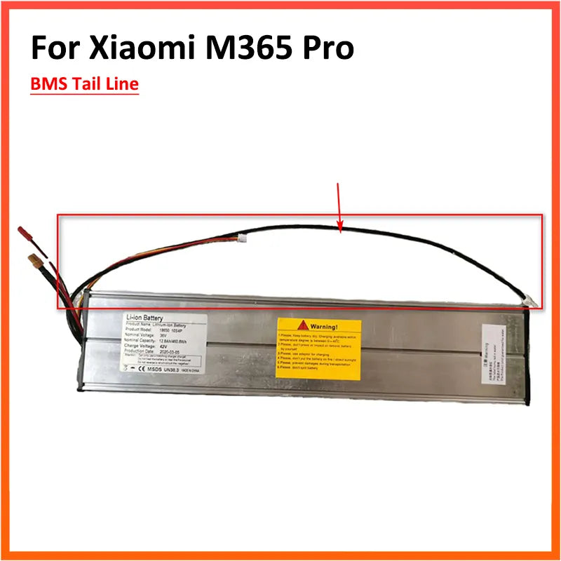 BMS Battery Taillight Cable for Xiaomi M365 Pro Electric Scooter Circuit Board Tail Light Cable Assembly Replacement Parts-WAYBIKER