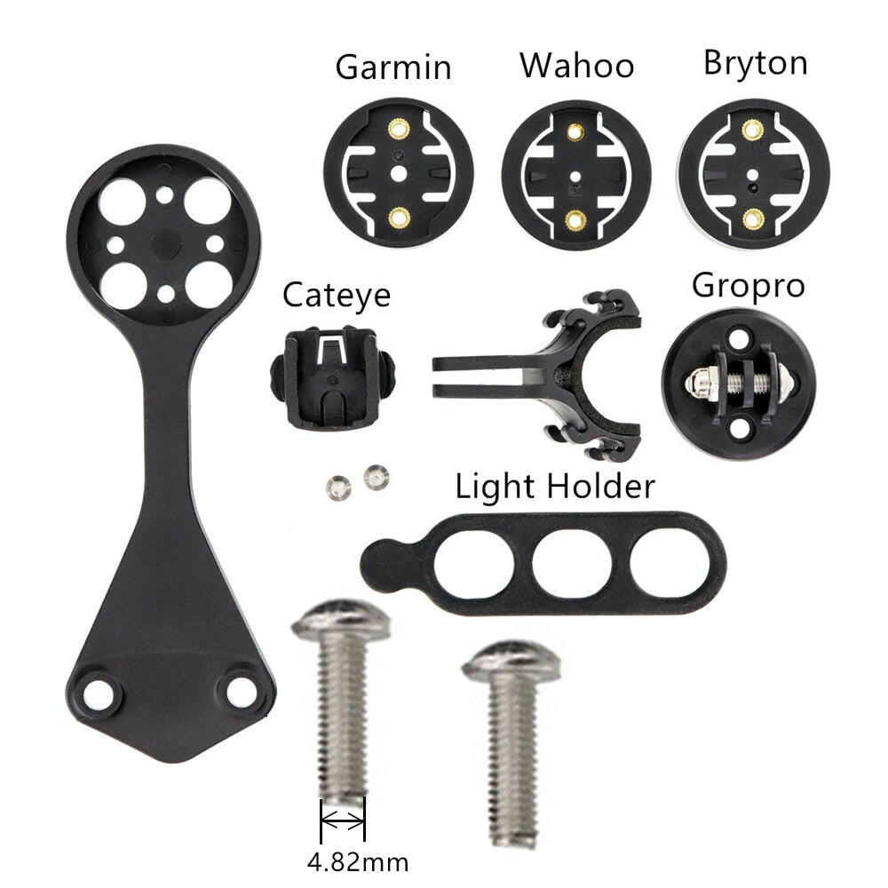 For f12 bike most handlebar computer Mount support for Garmin Cateye  igpsport Blackbird GoPro Light Camera bicycle Mount Holder-WAYBIKER