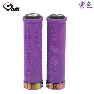 ODI Grips Soft Silicone Bicycle Handlebar Grips 22.2mm Anti-slip Mountain Bike Handle with Lock Ring for MTB BMX Folding Bike-WAYBIKER