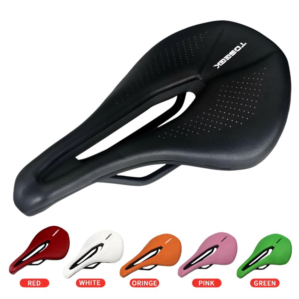 TOSEEK EVA Ultralight Breathable Comfortable Seat Cushion Bike Racing Saddle Bicycle Seat MTB Road Bike Saddle Parts Components-WAYBIKER