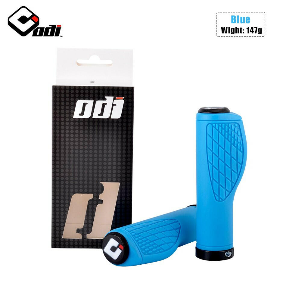 Odi Bicycle Handlebar Grips Silicone 22.2mm Anti-slip Mountain Bike Handle with Lock Ring fit for Brompton MTB BMX Folding Bike-WAYBIKER