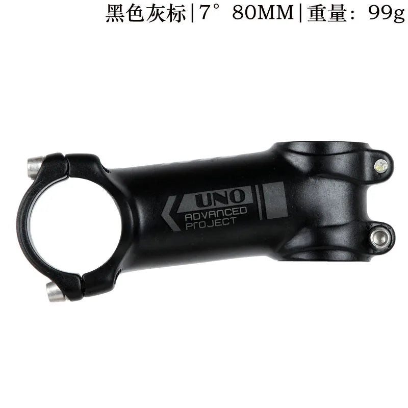 UNO Ultralight 7/17 Degrees Bike Stems MTB Mountain Road Bicycle Stem 31.8* 60 -130mm