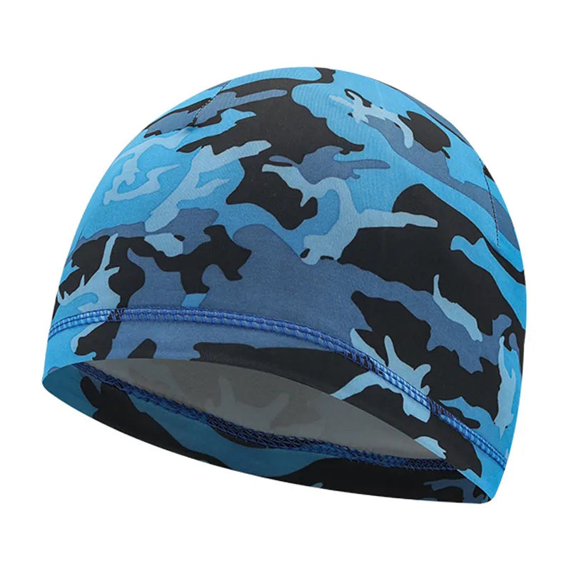 Summer Cycling Beanie Men Cap Women Hat Motorbike Camouflage Quick-Dry Elastic Bicycle Anti-UV Fishing Breathable Run Sports Cap