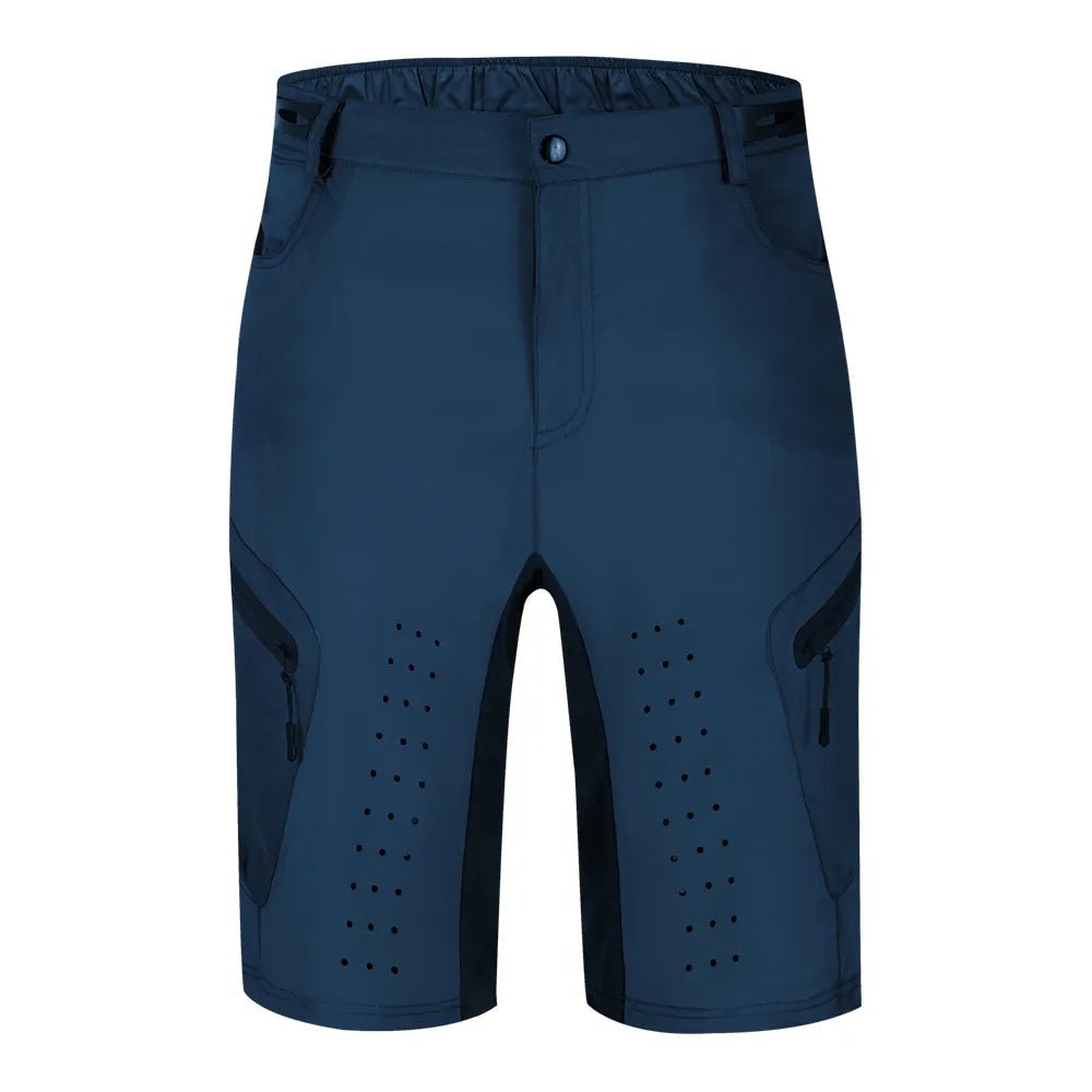 WOSAWE Men Cycling Shorts Loose Fit Bike Shorts Outdoor Sports Bicycle Short Pant MTB Mountain Shorts Water Resistant-WAYBIKER