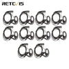 10pcs RETEVIS 2Pin Earpiece Walkie Talkie Headset For KENWOOD BAOFENG UV-5R BF-888S H777 RT7 For QUANSHENG for PUXING for TYT