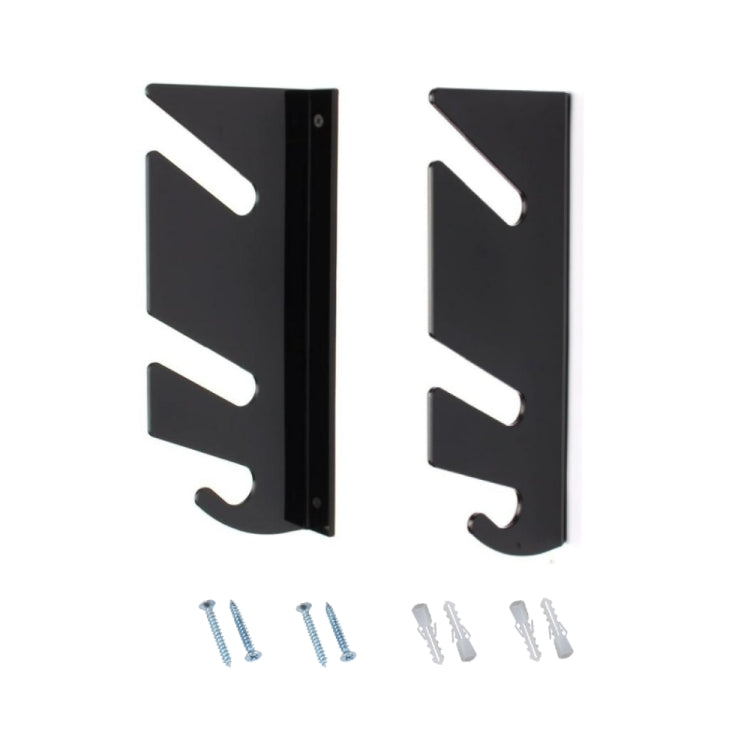 YX018 1 Pair Four-Wheel Skateboard Wall Mount Bracket, YX018