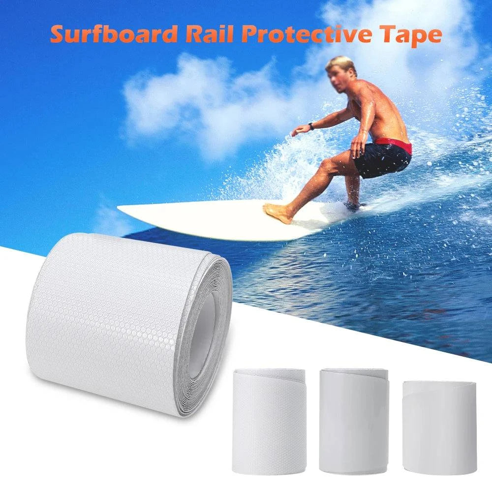 83'' / 75'' White SUP Board Protection Tape Surfboard Rail Protective Film Surfboard Accessory-WAYBIKER