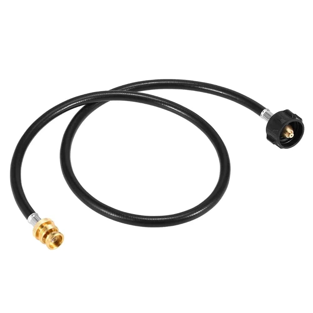 Hose Outdoor Gas Stove Furnace Propane Connector Gas Tank Adapter Valve for Outdoor Camping Palnik Cooking Fuel Stove-WAYBIKER