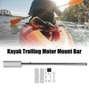 91cm Kayak Mount Bar Stainless Steel Rowing Boats Trolling Motor Mount Bar with Hardware Surfboard Canoe Kayak Accessories-WAYBIKER