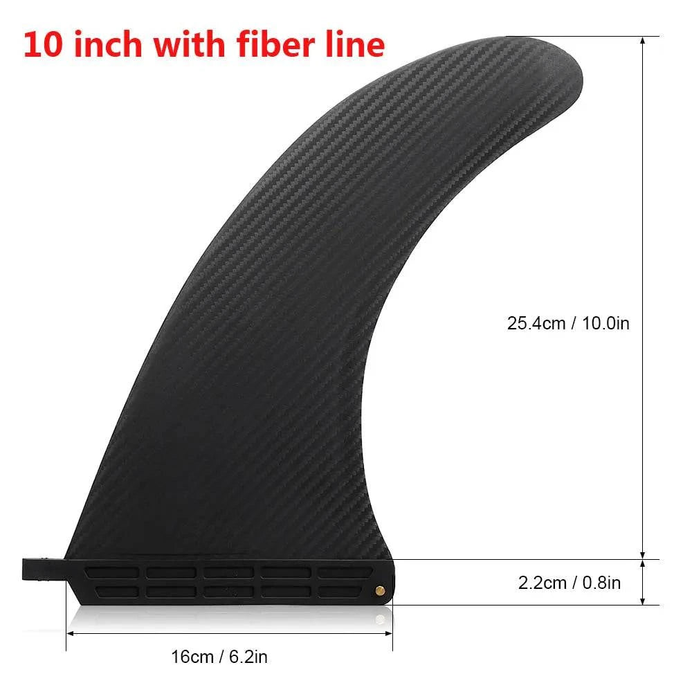 6.5 / 7.5 / 8 / 9 / 10 inch SUP Single Fin Central Fin Nylon Longboard Surfboard Paddleboard SUP Fin Surfing Accessories-WAYBIKER