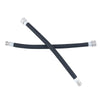 2PCS/LOT Bicycle Pump Extension Hose Inflator Tube Pipe Cord Cycling Pumping Service Parts Longer Use150Psi Schrader A/V Valve-WAYBIKER