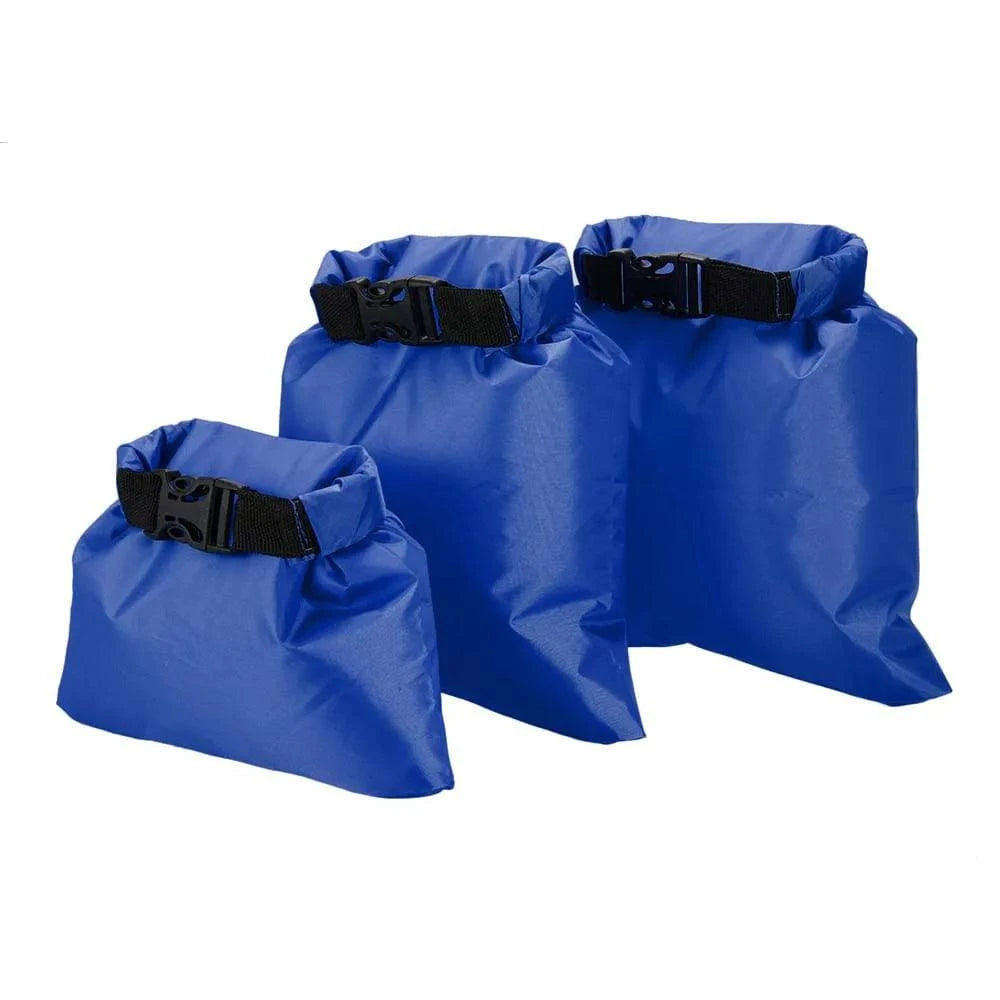 Lixada 3pcs Dry Bag 1L+2L+3L Waterproof Dry Bag Outdoor Ultralight Dry Sacks Camping Backpacking Kayak Climbing Swimming Dry Bag-WAYBIKER