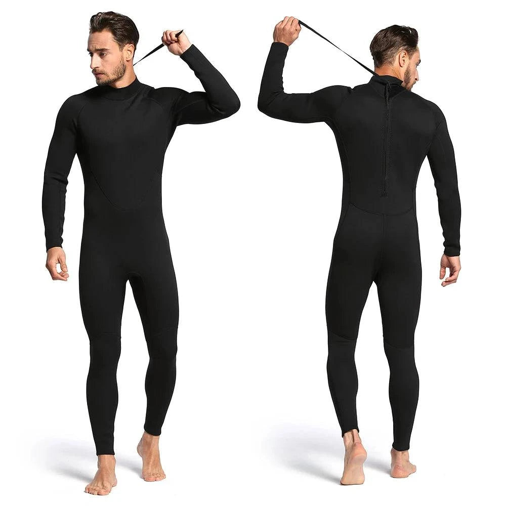 Men Women's Diving Suit 2mm Full Body Wetsuit S-XXL Swimming Surfing Diving Snorkeling Suit Back Zip Jumpsuit MY057 Diving Suit-WAYBIKER