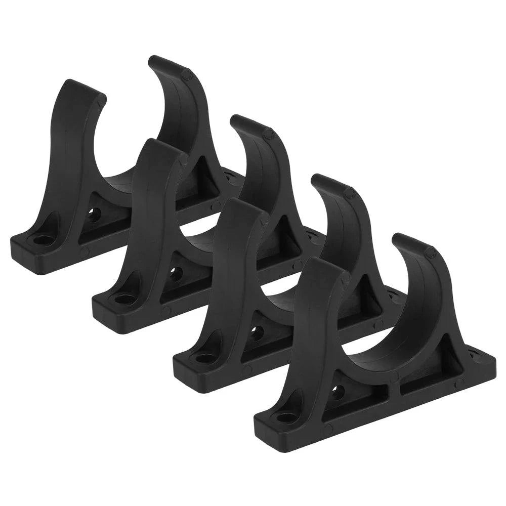 Pack of 4 Kayak Paddle Clips Kayak Accessories Plastic Paddle Oar Holder Clips Keeper for Kayak Canoe Rowing Boat-WAYBIKER