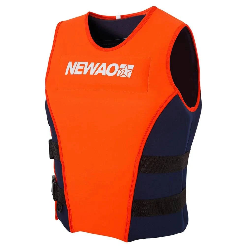 Adults Life Jacket Neoprene Safety Life Vest Life Jacket for Children Water Ski Wakeboard Swimming Drifting Surfing Fishing Vest-WAYBIKER