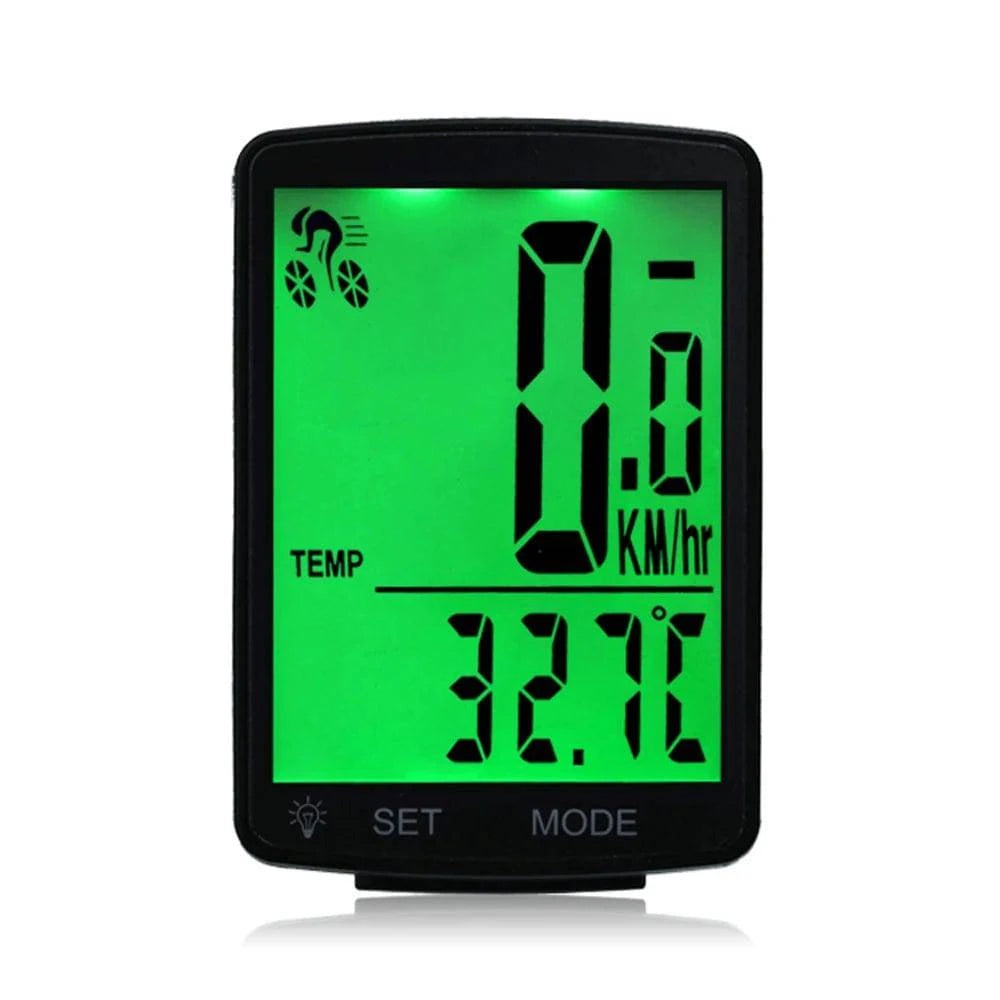 Multifunctional LCD Screen Bicycle Computer Wireless Bike Rainproof Speedometer Odometer Cycling 2.8inch Waterproof-WAYBIKER
