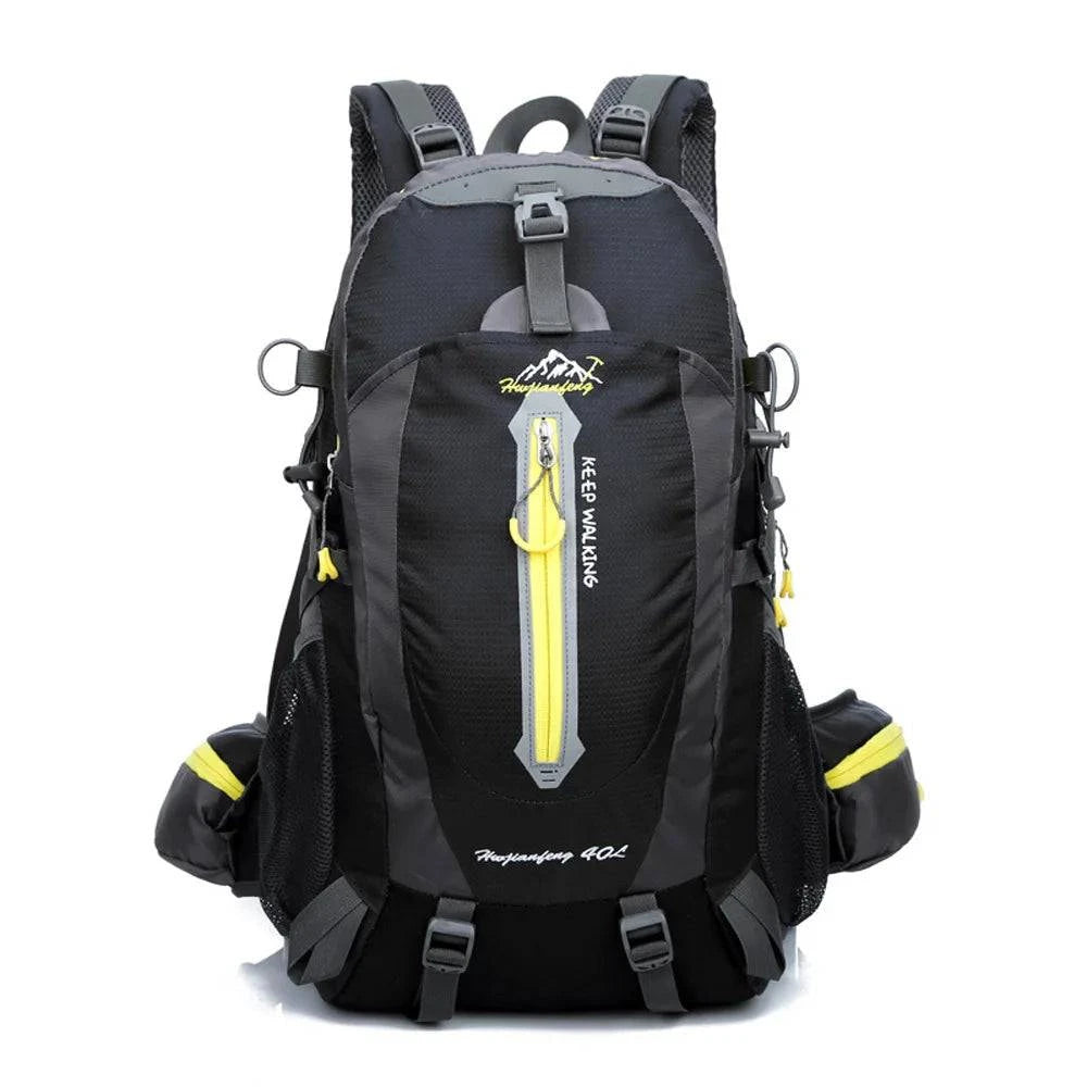 Women Men Tactical Backpack 40L Waterproof Hiking Bag Cycling Climbing Rucksack Laptop Backpack Travel Bag Outdoor Sports Bag-WAYBIKER