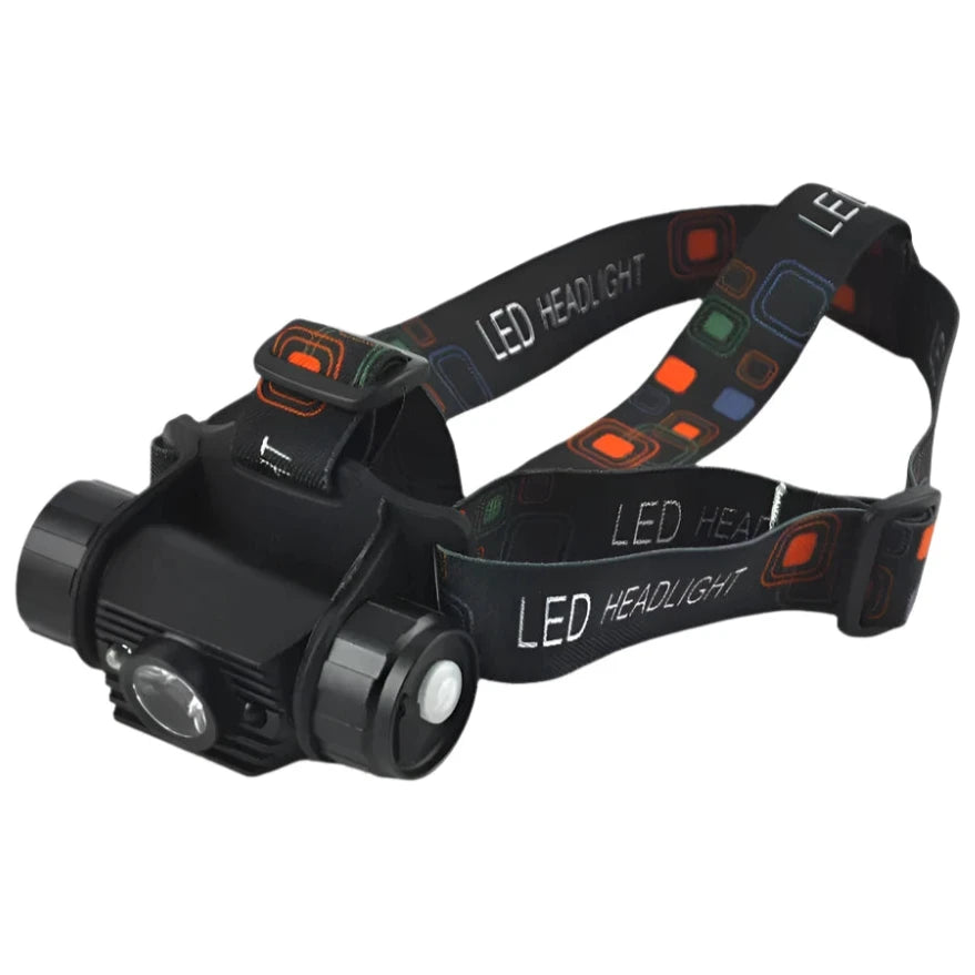 BORUiT RJ-020 LED Mini Headlamp 1000LM Motion Sensor Headlight Rechargeable 18650 Waterproof Head Torch for Camping Hunting-WAYBIKER