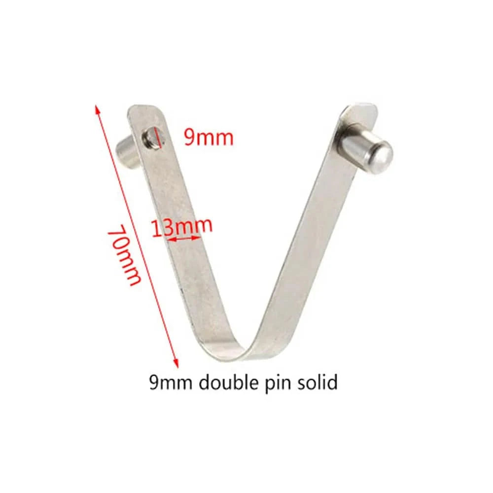 6pcs Kayak Paddle Spring Clips Tent Pole Clips Push Button Spring Snap Clip Locking Tube Pin M2165 Kayak Accessories-WAYBIKER