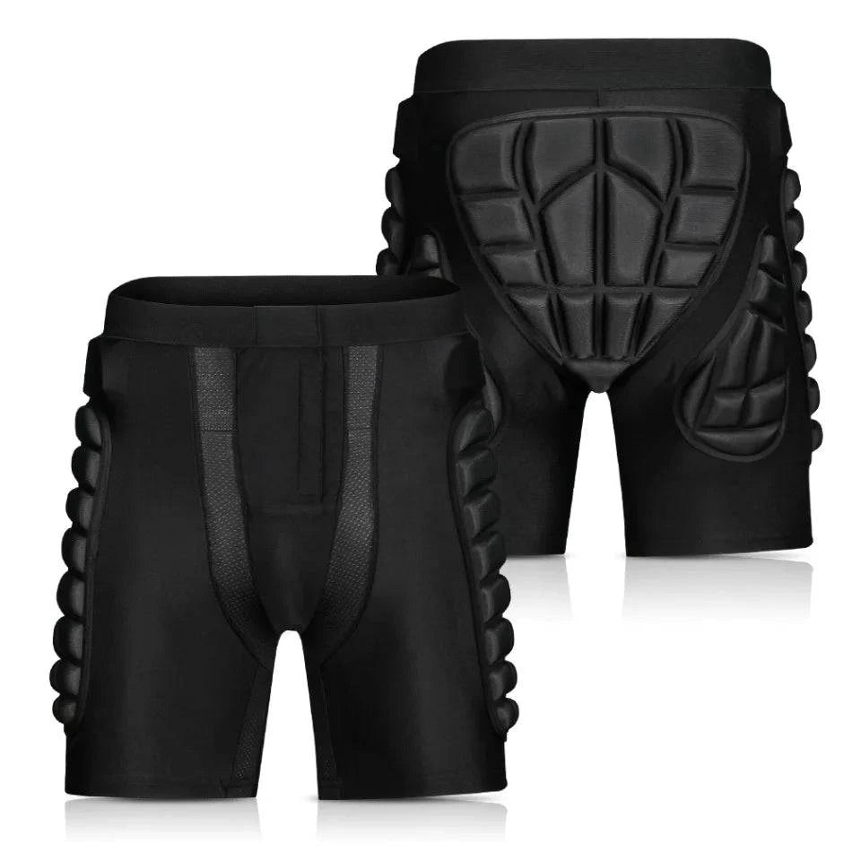 Winter Sports Skiing Shorts Hip Butt Protection Padded Shorts Armor Hip Protection Pad for Snowboarding Skating Riding Shorts-WAYBIKER