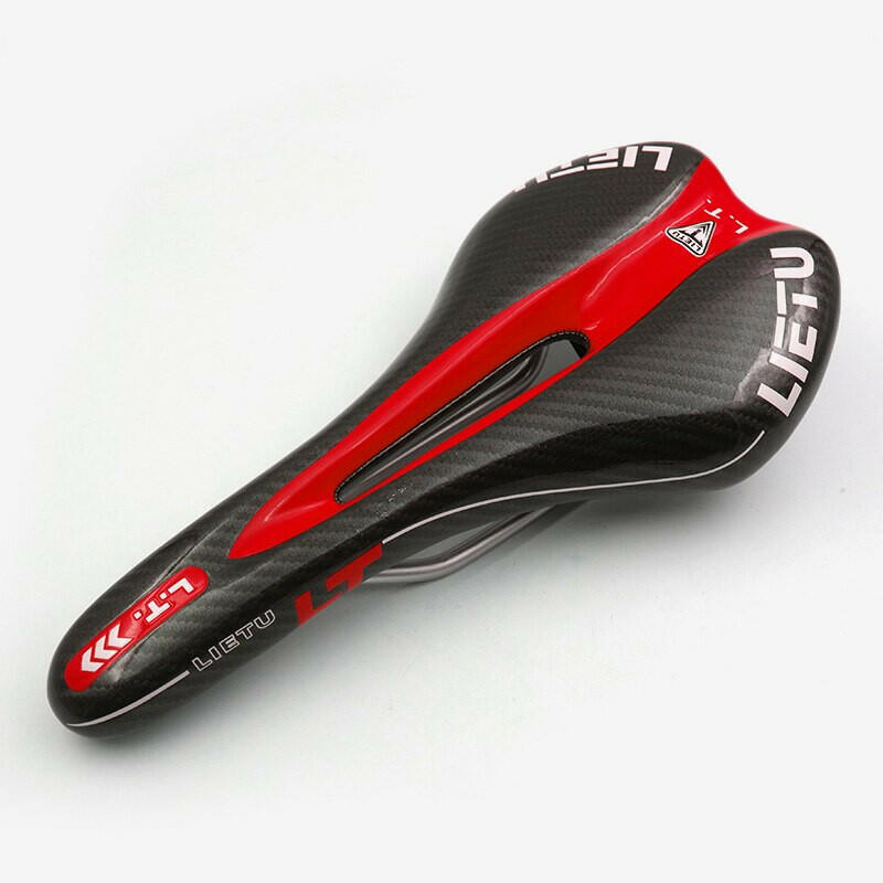 LIETU Bicycle saddle leather carbon bike saddle MTB Road Bike Front CushionCycling gel seat cover selle italia Bicyclespare part-WAYBIKER