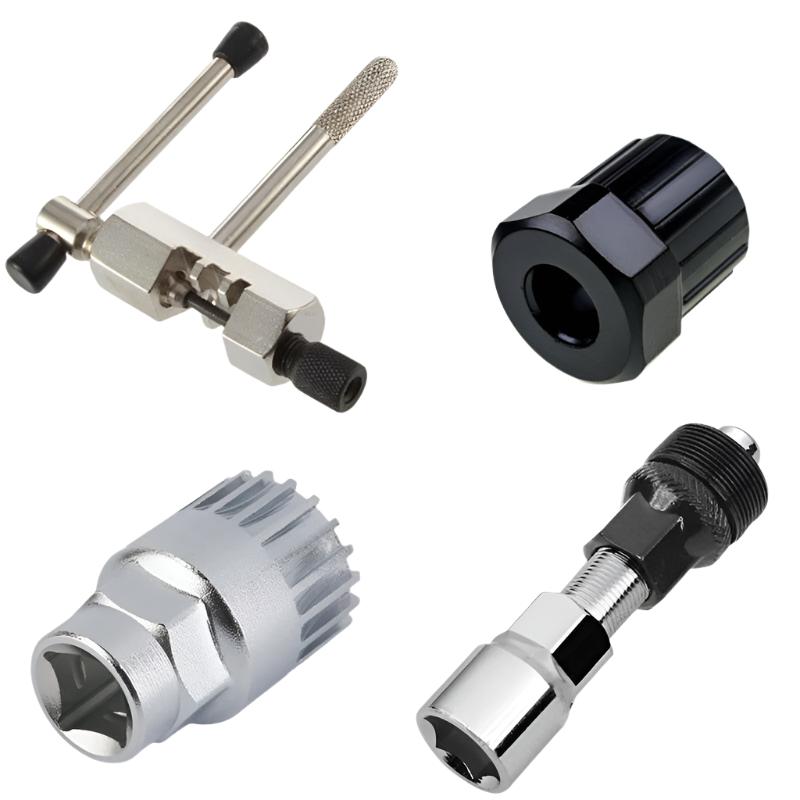 Multifunction Bicycle Repair Tool Kits Chain Cutter Bottom Bracket Remover Freewheel Crank Puller MTB Removal Tools RR7262-WAYBIKER