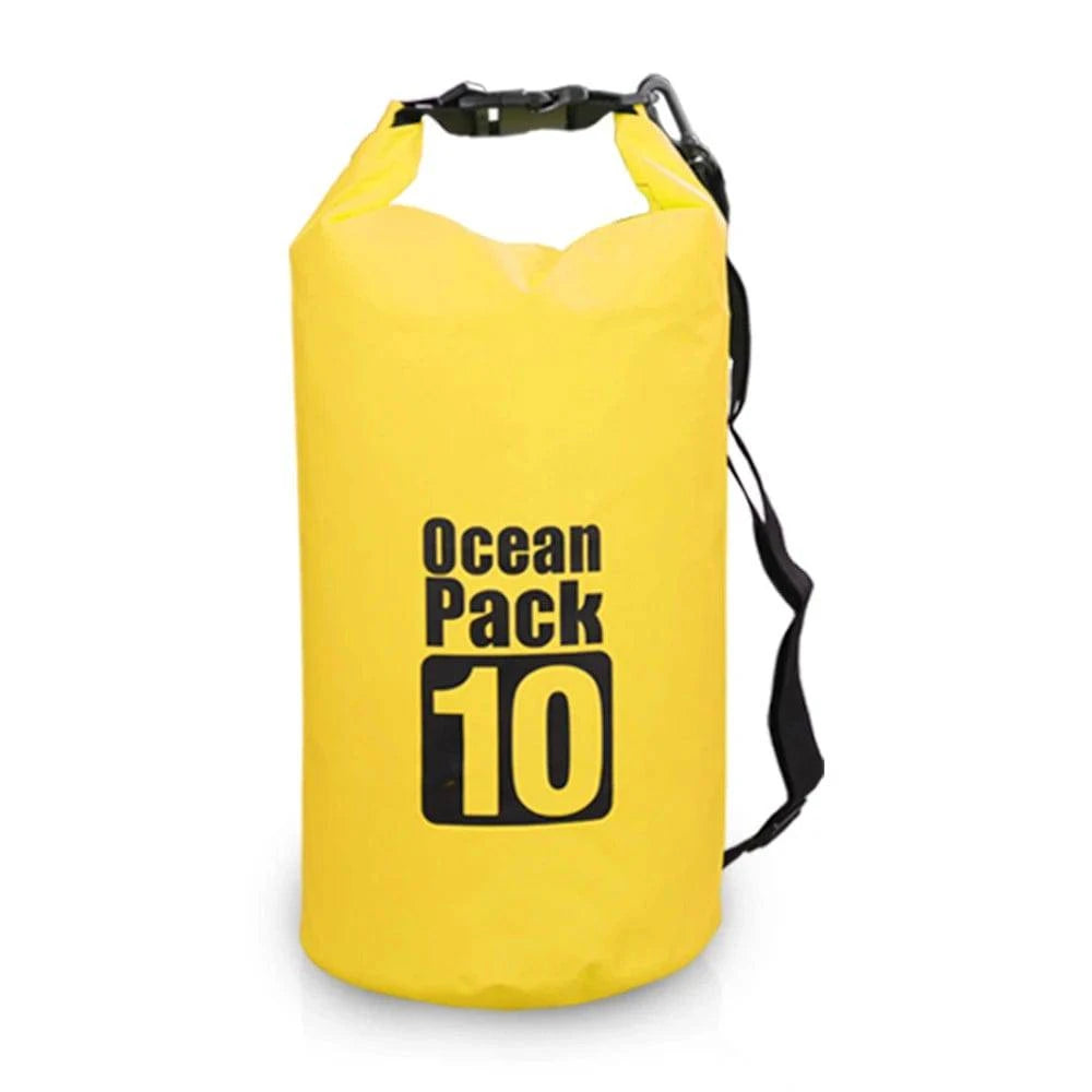 10L/15L/20L/30L Outdoor Waterproof Dry Bag Backpack Swimming Bag Water Floating Bag Sack for Kayak Rafting River Trekking-WAYBIKER