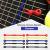 10Pcs Tennis Damper Silicone Tennis Racket Vibration Absorbing Shock Reducing Strips Racquet Sports Tennis Accessories-WAYBIKER