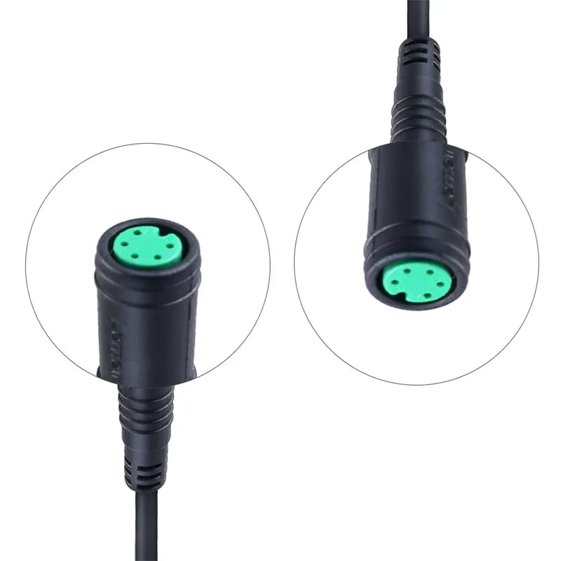 Electric Bicycle Display Extension Cable Female to Male/Female to Female e Bike Cable For Bafang Mid Drive Front Rear Hub Motor-WAYBIKER