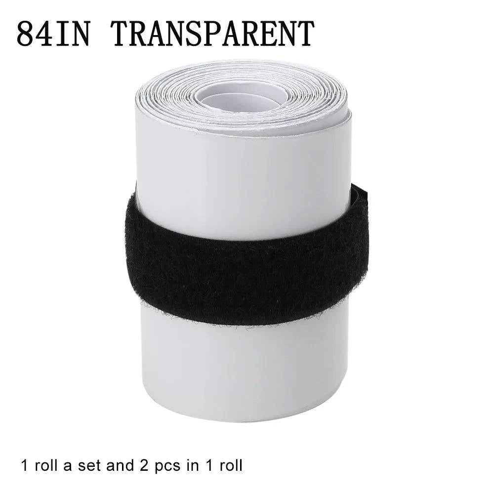 83'' / 75'' White SUP Board Protection Tape Surfboard Rail Protective Film Surfboard Accessory-WAYBIKER