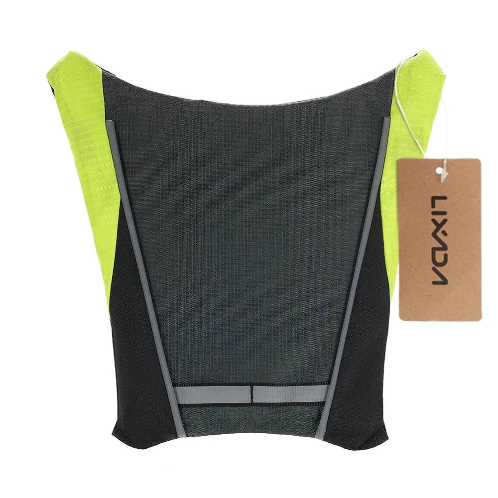 USB Rechargeable Reflective Backpack Attachment Clip with Remote Control LED Signal Light Outdoor Sport Safety Bag Gear-WAYBIKER