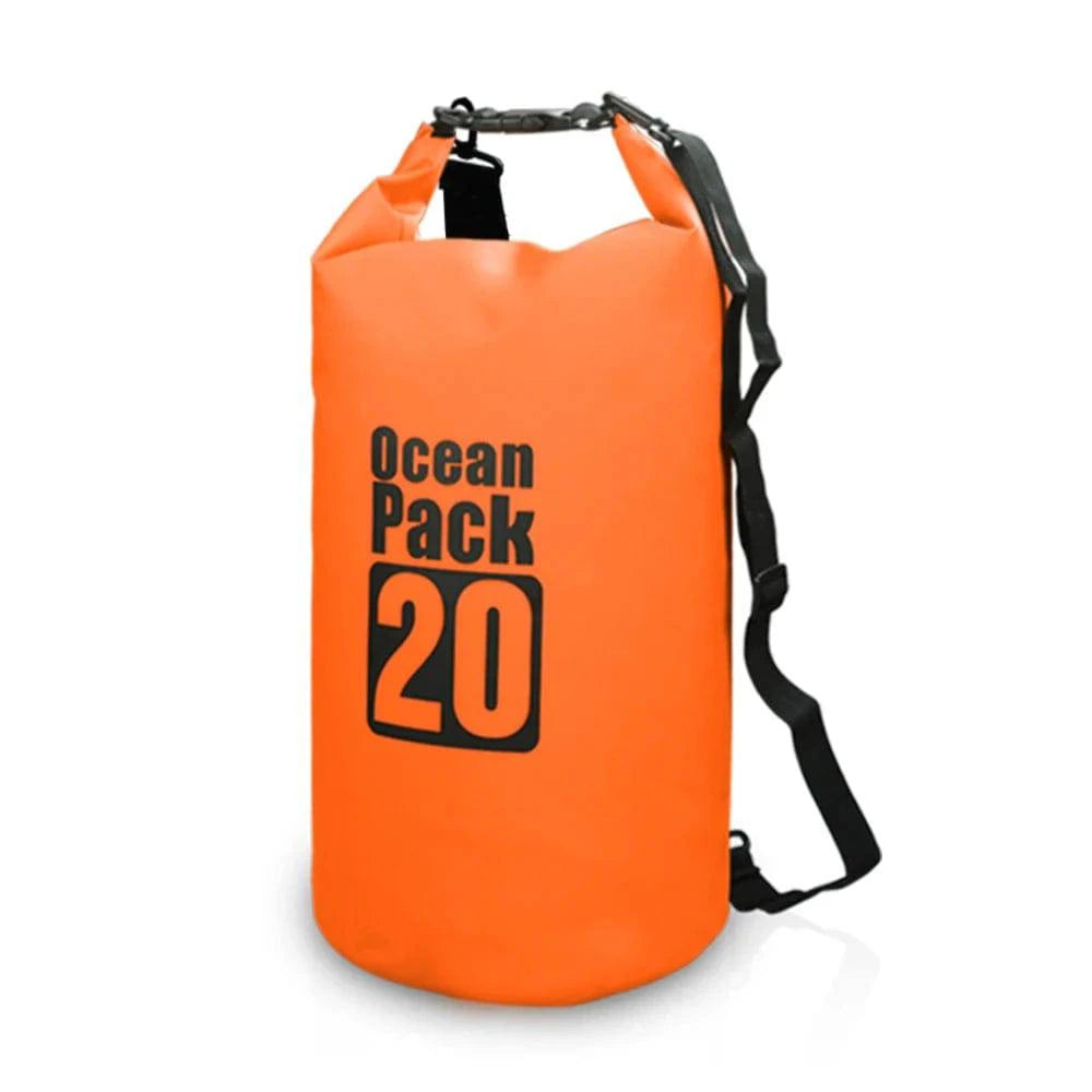 10L/15L/20L/30L Outdoor Waterproof Dry Bag Backpack Swimming Bag Water Floating Bag Sack for Kayak Rafting River Trekking-WAYBIKER