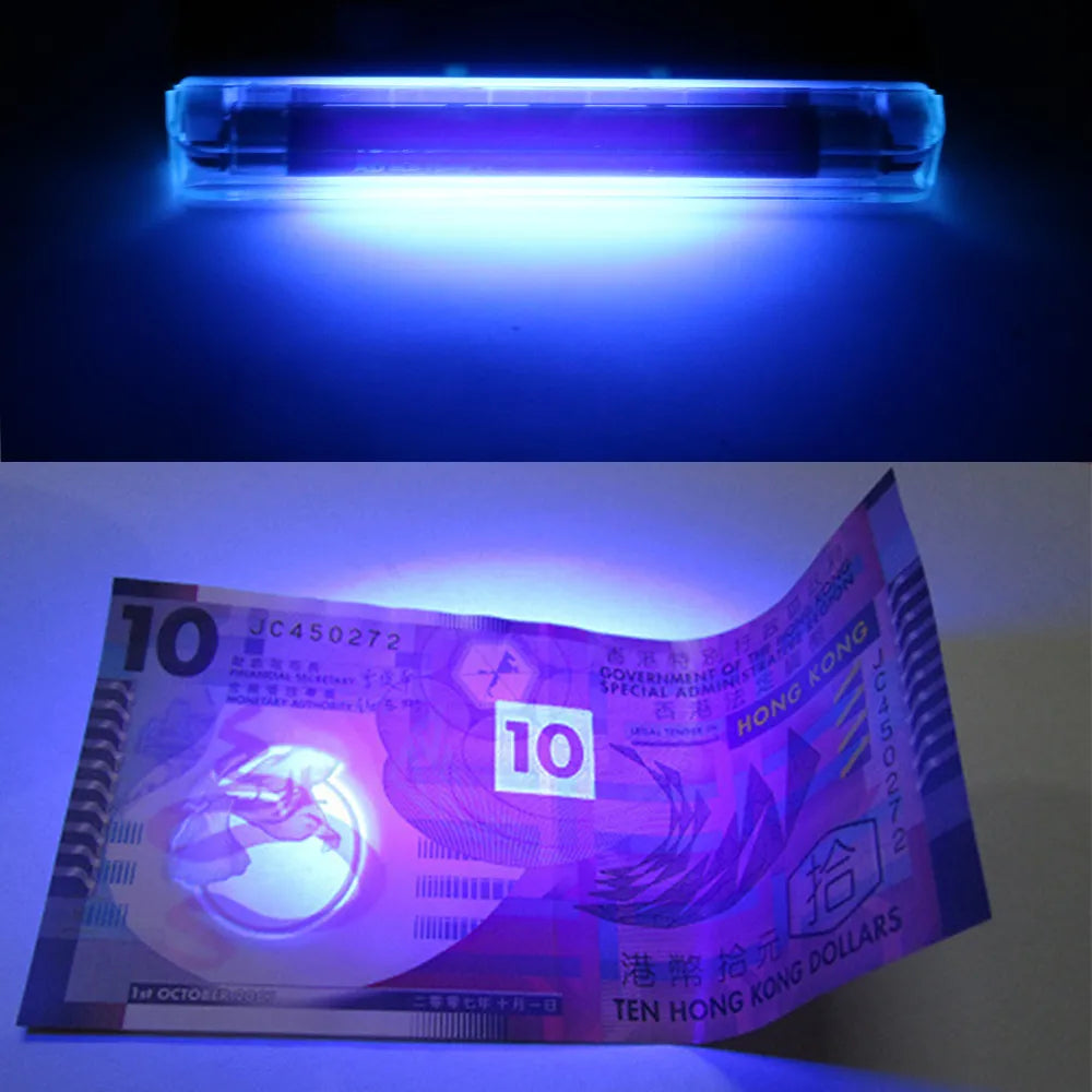 Mini UV Ultraviolet Flashlight LED Blacklight Money Checking Lighting Torch Lamp Pet Urine Stains Detector Scorpion Hunting-WAYBIKER