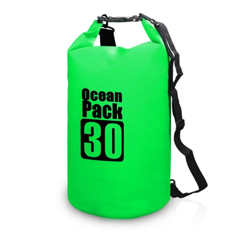 10L/15L/20L/30L Outdoor Waterproof Dry Bag Backpack Swimming Bag Water Floating Bag Sack for Kayak Rafting River Trekking-WAYBIKER