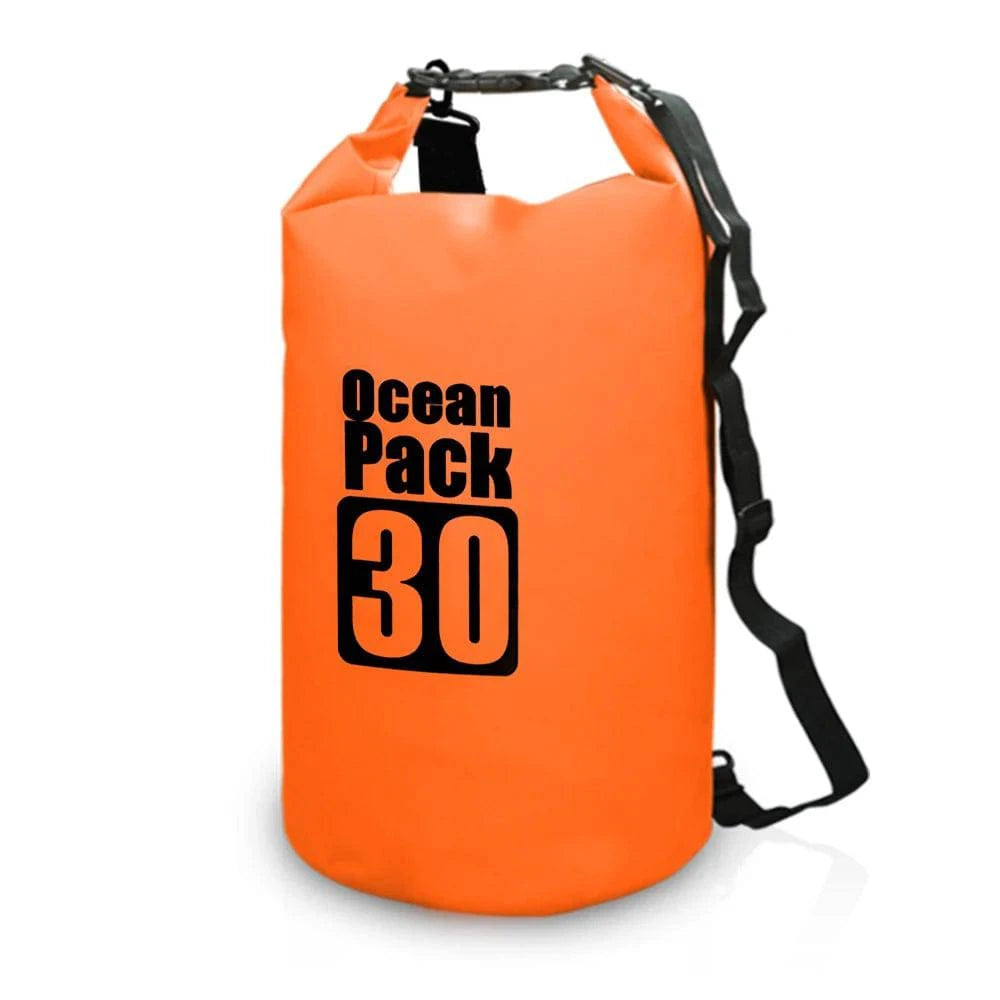 10L/15L/20L/30L Outdoor Waterproof Dry Bag Backpack Swimming Bag Water Floating Bag Sack for Kayak Rafting River Trekking-WAYBIKER