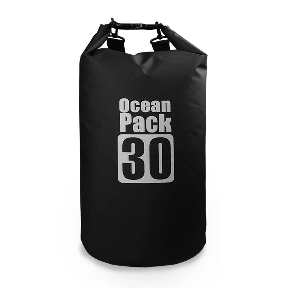 10L/15L/20L/30L Outdoor Waterproof Dry Bag Backpack Swimming Bag Water Floating Bag Sack for Kayak Rafting River Trekking-WAYBIKER
