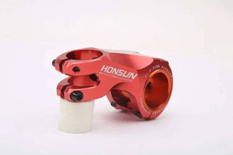 Bicycle Stem Aluminum Alloy riser Racing Cycle Black Red 35mm / 31.8mm CNC Bicycle Handle Stem MTB Mountain Road Bicycle Parts S-WAYBIKER