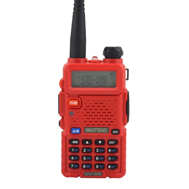 Baofeng Walkie Talkie UV-5R Dualband Two Way Radio VHF/UHF 136-174MHz & 400-520MHz FM Portable Transceiver with Earpiece-WAYBIKER