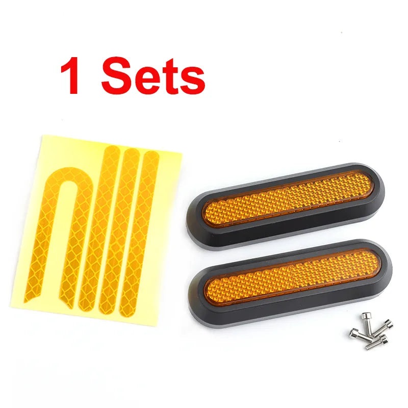 Wheel Cover Protect Shell For Xiaomi Electric Scooter Pro 2/1s/M365 Front Rear Safety Reflective Parts-WAYBIKER