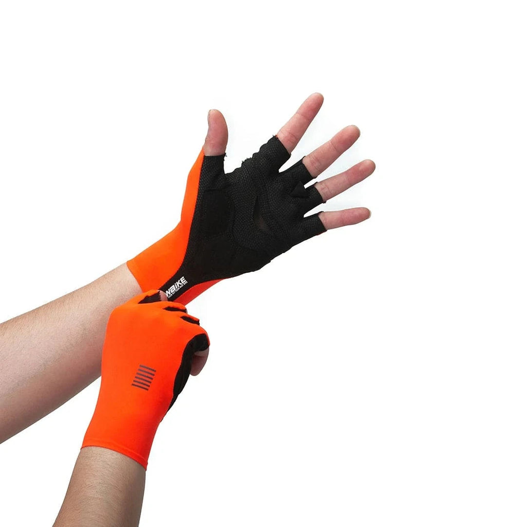 YKYWBIKE Cycling Gloves  MTB Bike Gloves Sports Half Finger Bicycle Goves Men Women Breathable Shockproof Gloves-WAYBIKER