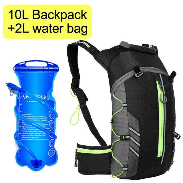Bicycle Bike Bags 10L Portable Waterproof Road Cycling Water Bag Outdoor Sport Climbing Pouch Hydration Backpack-WAYBIKER