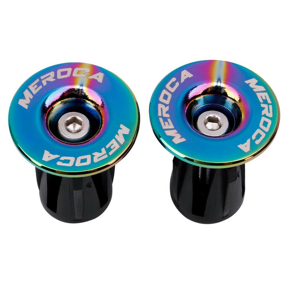 MEROCA Mountain Bike Aluminum Alloy Inflated Lock To Connector Road Bicycle Handlebar End Cap-WAYBIKER