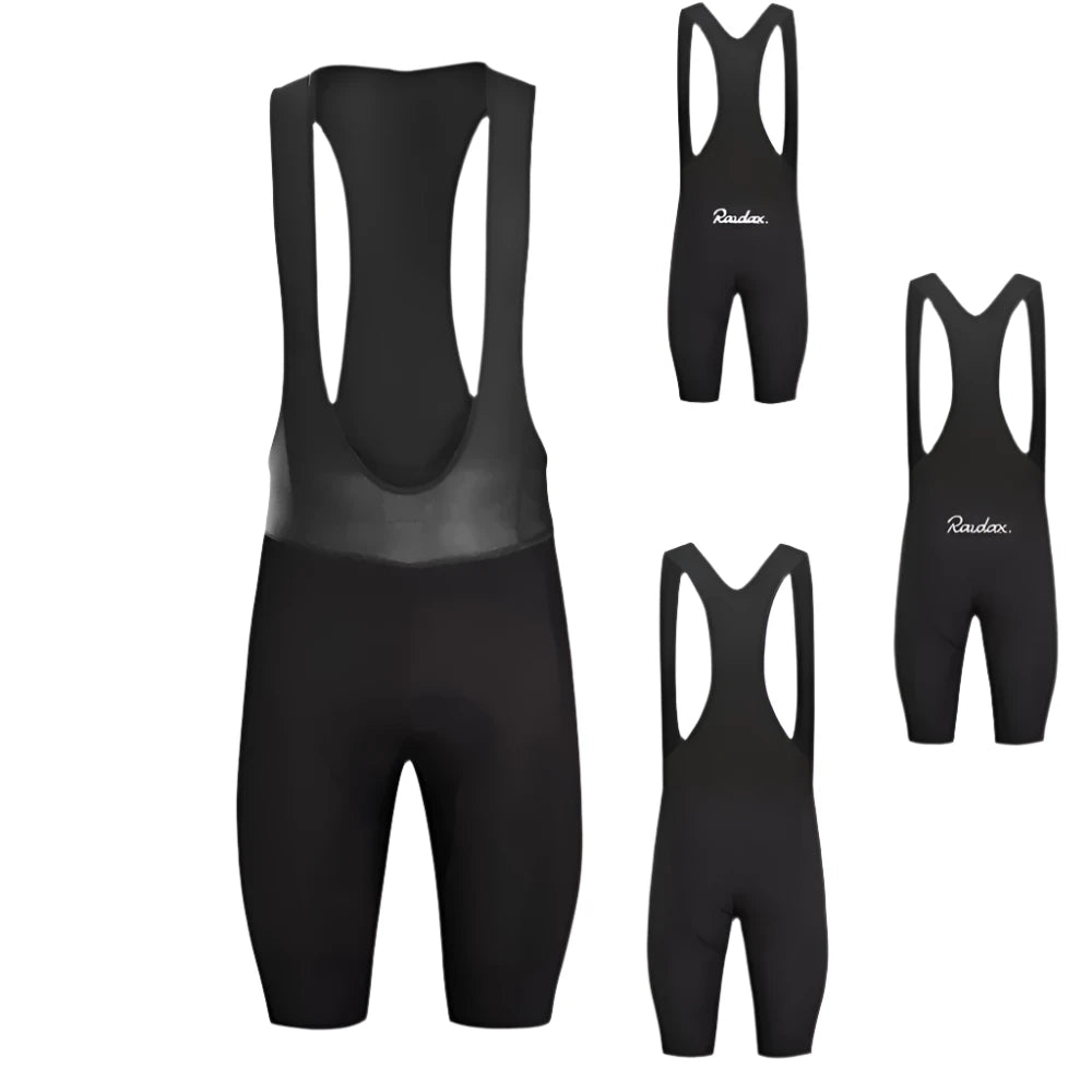 Raudax Cycling Bib Shorts 2022 Men Sports Team Mtb Cycling Black Bib Shorts Women's Bicycle Riding Shorts Sports Running Shorts-WAYBIKER