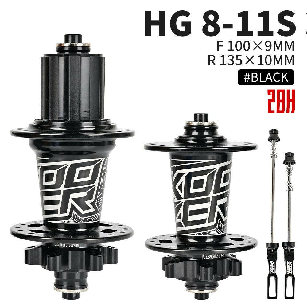 Bicycle Hub KOOZER XM490 Sealed Bearings Hub 6 Pawl 72T Noise Hub For HG 8 9 10 11 12 Speed For Sram NX SX 12S 28/32/36Hole-WAYBIKER