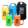 10L/15L/20L/30L Outdoor Waterproof Dry Bag Backpack Swimming Bag Water Floating Bag Sack for Kayak Rafting River Trekking-WAYBIKER