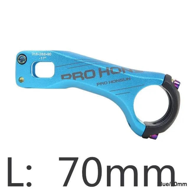 HONSUN CNC Aluminum Alloy Road/Mountain Bicycle Stem 70MM/90MM 31.8*28.6MM XC MTB AM Bice Handlebar  Parts-WAYBIKER