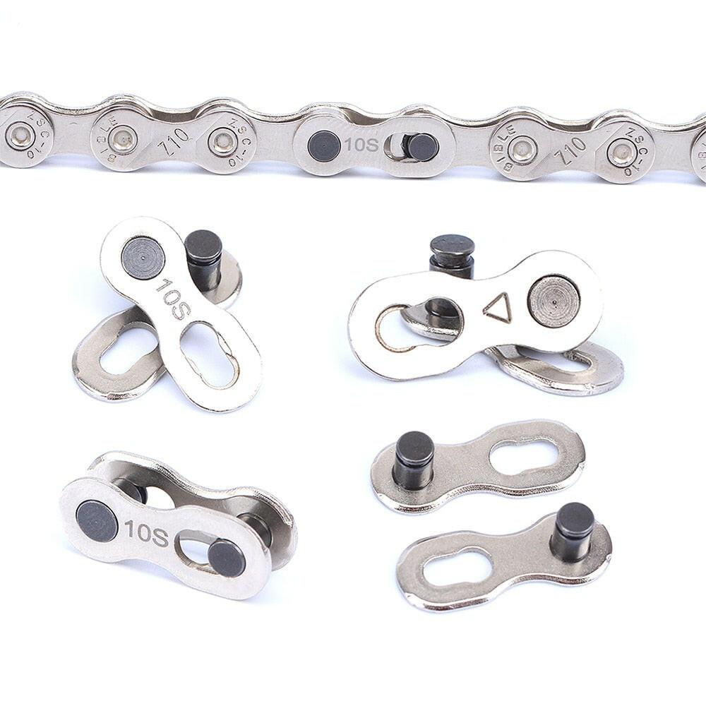 5 Pair Bike Chain Quick Link Mountain Bicycle Bike Chain Missing Quick Connector Connecting Master Link for 6 7 8 9 10 11 Speed-WAYBIKER