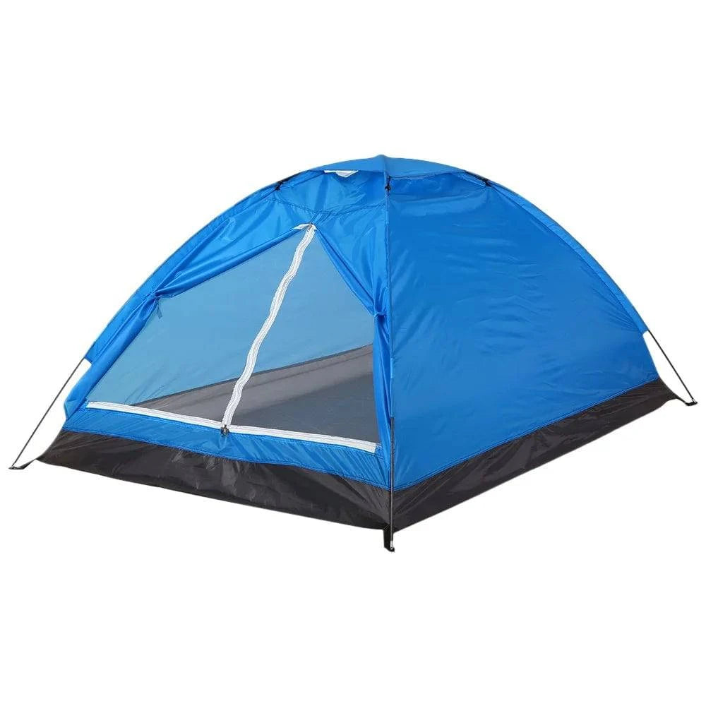 Portable Camouflage Camping Tent for 2 Person Single Layer Beach Tent Outdoor Ultralight Tents Outdoor Camping Equipment-WAYBIKER